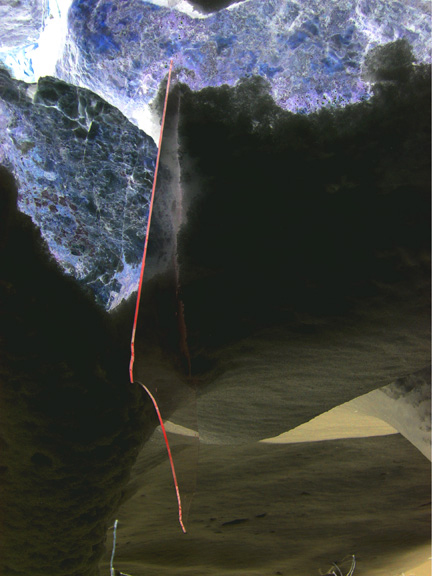 Left side of photopair titled WINTER DIPTYCH by Kelley Hersey